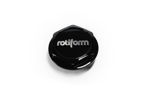 Rotiform Billet Hex Nut - Gloss Black - IDB WA