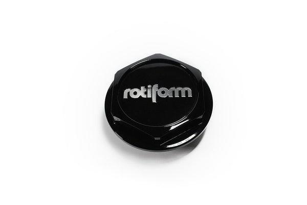 Rotiform Billet Hex Nut - Gloss Black - IDB WA