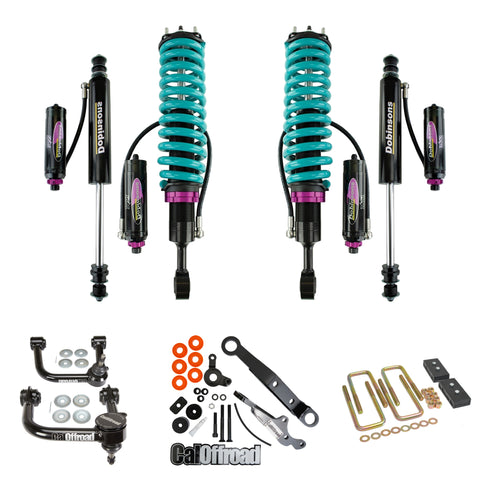 Dobinsons 3" MRA Remote Reservoir Essential Lift Kit - Toyota Hilux N70 & N80 - IDB WA