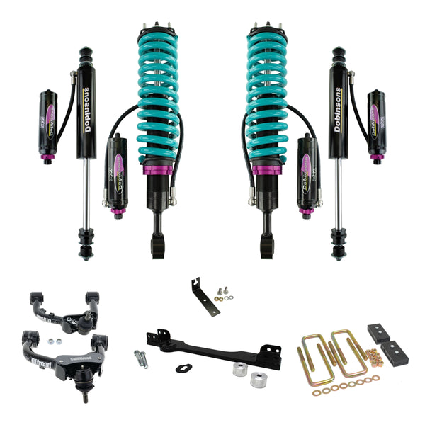 Dobinsons 3" MRA Remote Res Essential Lift Kit - Isuzu D-Max 3rd Gen & Mazda BT50 TF (2020-On) - IDB WA