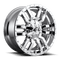 Fuel 20X10 8/165.1 -18 D631 SLEDGE - IDB WA