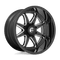 Fuel 22X10 8/180 -18 D749 HAMMER - IDB WA