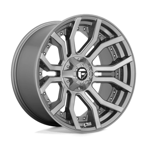 Fuel 20X9 5/127/139.7 +01 D713 RAGE PLATINUM - IDB WA