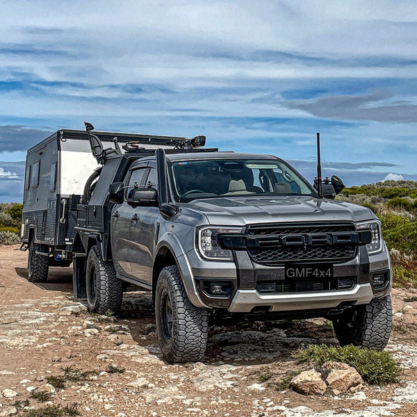 UHF Antenna Bonnet Mount Brackets - Ford Ranger, Raptor & Everest RA ...